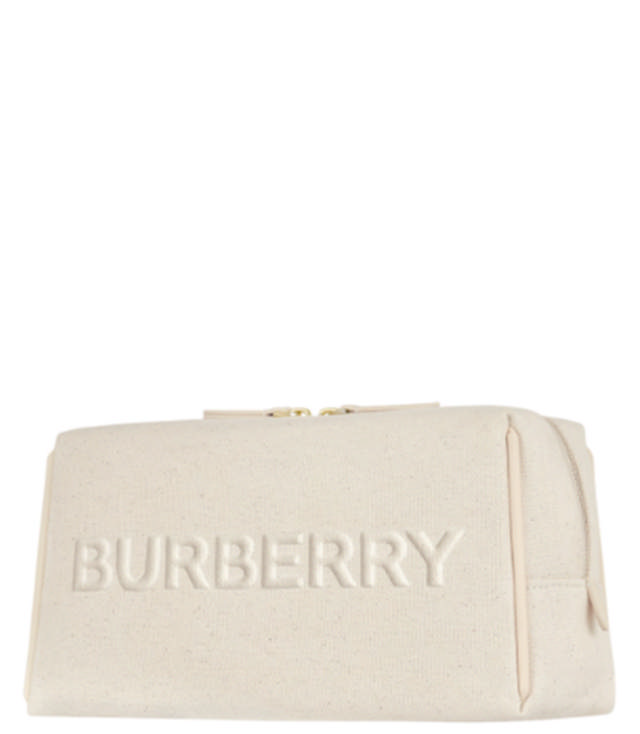 Burberry Toilettaske Hvid/Beige