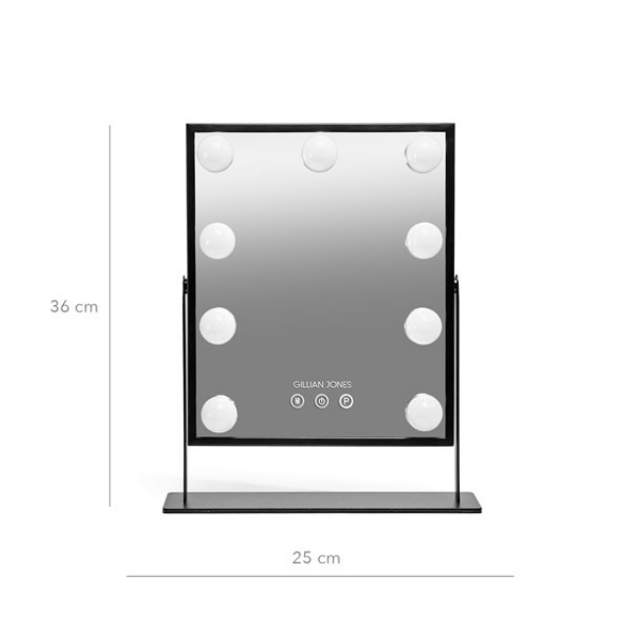 Gillian Jones Makeup Artist Mirror Mini - Sort