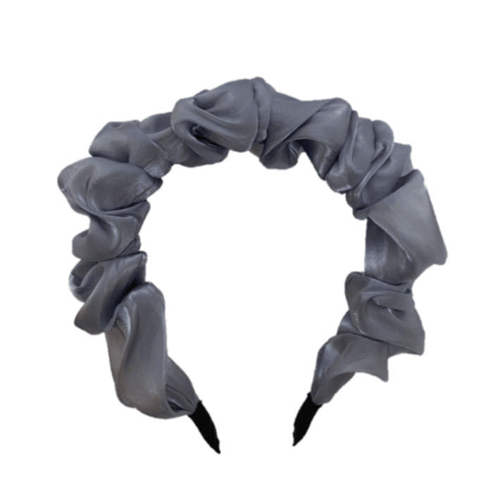 JA-NI Hair Accessories - Headband, The Blue Wavy Silk