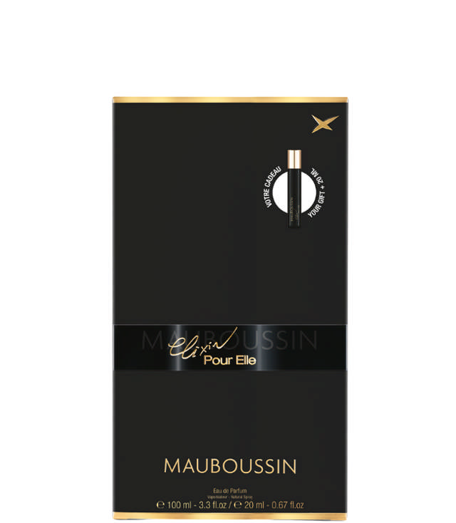 Mauboussin Elixir Pour Elle Travel Edition - EDP 100 ml. + Travel Spray EDP 20 ml.