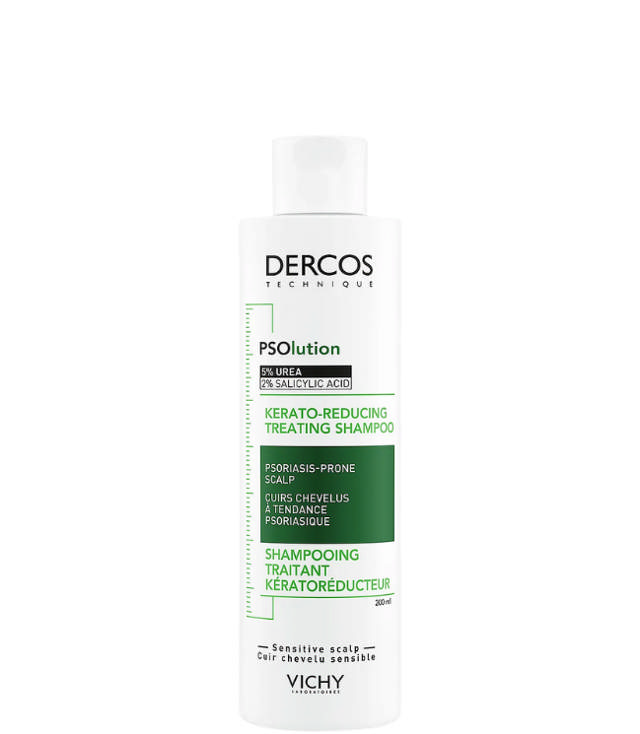 Vichy Dercos Psolution Shampoo Kerato Reducing Treatment, 200 ml.